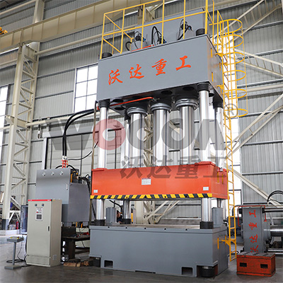 玻璃鋼汽車防撞(zhuang)梁模壓液壓機_複(fu)合材料1000噸液壓機(jī)