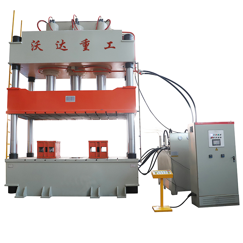 630噸雙缸大(dà)行程四柱(zhù)液壓機 630噸(dūn)雙缸大行(hang)程四柱液(yè)壓機