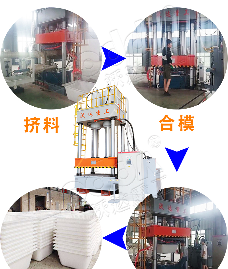 四柱油(you)壓機 四(sì)柱油壓(ya)機