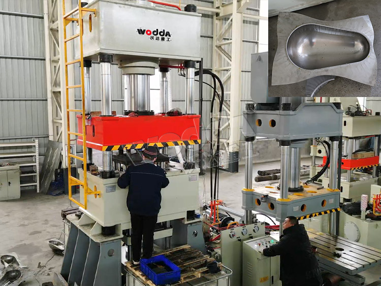 315噸不鏽(xiù)鋼蹲便器拉(la)伸液壓機 315噸(dūn)不鏽鋼蹲便(biàn)器拉伸液壓(yā)機