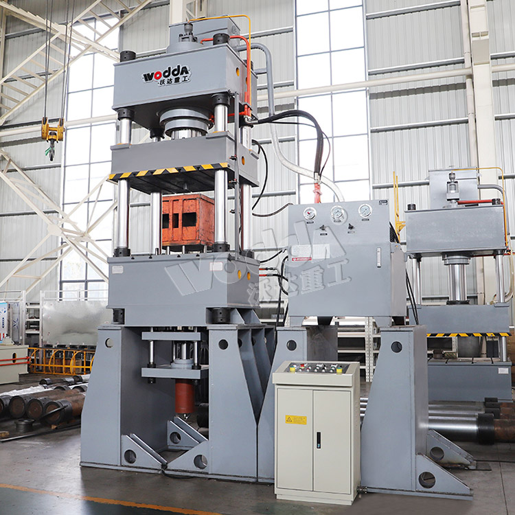 四(si)柱式400噸液壓(yā)拉伸機 四柱(zhu)式400噸液壓拉(la)伸機