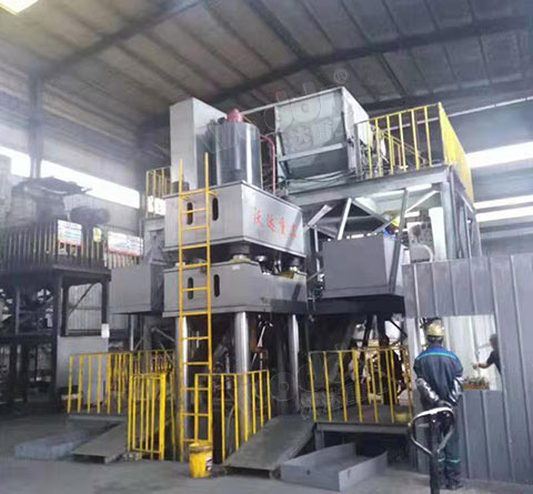 石(shí)墨坩埚液(yè)壓機