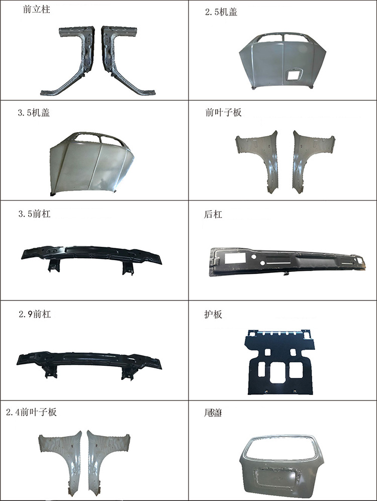汽車(che)钣金件 汽車钣金(jīn)件