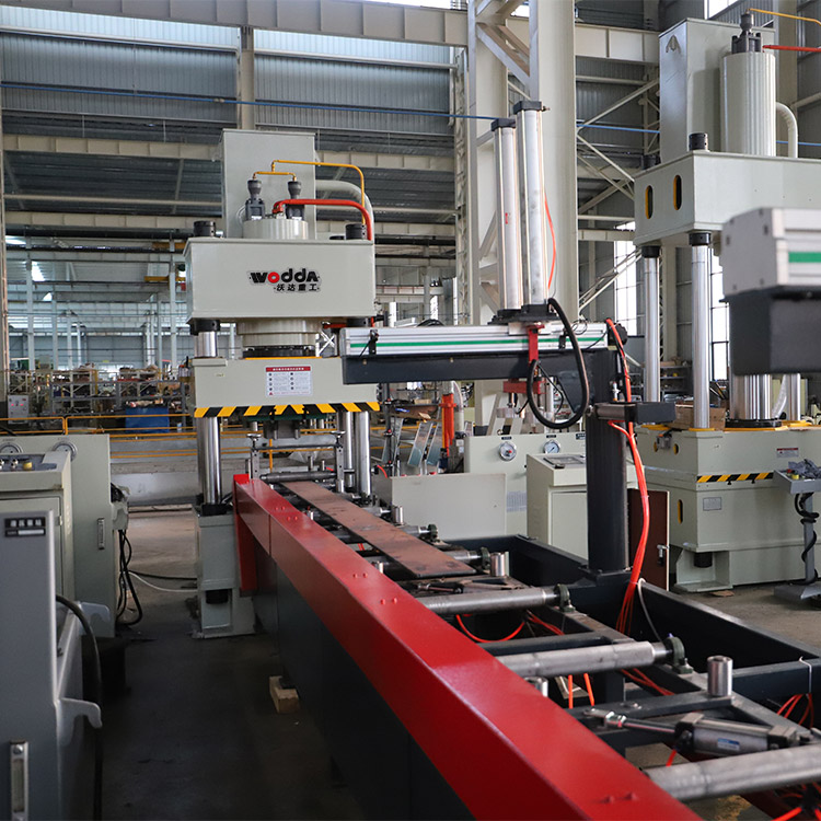 250噸錨杆托盤(pan)液壓機生産(chǎn)線